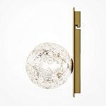 Бра с плафоном из прозрачного стекла с пузырьками воздуха Effervia варинант исполнения - 2 | Loft Concept в Ростове-на-Дону