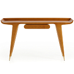 Дизайнерский рабочий стол из массива дерева Gio Ponti D.847.1 Writing Desk варинант исполнения - 1 | Loft Concept в Ростове-на-Дону