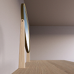 Туалетный Стол с зеркалом Primo Светлый дуб варинант исполнения - 6 | Loft Concept в Ростове-на-Дону