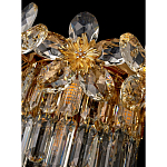 Бра с декоративными элементами в виде крупных хрустальных цветов Palace Gardens варинант исполнения - 3 | Loft Concept в Ростове-на-Дону