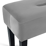 Мягкий  пуф на черных ножках Winton Pouf варинант исполнения - 26 | Loft Concept в Ростове-на-Дону