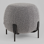 Пуф Флик ткань букле тёмно-серый варинант исполнения - 1 | Loft Concept в Ростове-на-Дону
