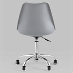 Офисный стул на металлическом основании EGGERY Grey варинант исполнения - 4 | Loft Concept в Ростове-на-Дону