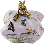Фарфоровая шкатулка Butterflies and an angel варинант исполнения - 1 | Loft Concept в Ростове-на-Дону