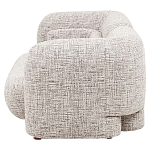 Дизайнерский двухместный диван с мягкими спинкой и подлокотниками бежевый Madelaine Sofa Beige варинант исполнения - 4 | Loft Concept в Ростове-на-Дону