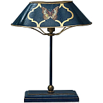 Настольная лампа с абажуром из металла Chinoiserie Butterfly Table Lamp Blue варинант исполнения - 1 | Loft Concept в Ростове-на-Дону
