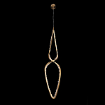 Подвесной светильник обрамленный элементами в виде кристаллов Smooth Shine варинант исполнения - 1 | Loft Concept в Ростове-на-Дону