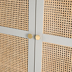 Шкаф с двумя дверцами из плетеного ротанга Tomio Wicker Furniture варинант исполнения - 7 | Loft Concept в Ростове-на-Дону