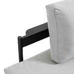 Диван-шезлонг черный Annet варинант исполнения - 3 | Loft Concept в Ростове-на-Дону