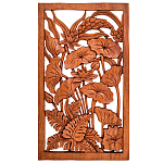 Панно из дерева Flower Panel With Trees варинант исполнения - 1 | Loft Concept в Ростове-на-Дону