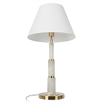 Настольная лампа с белым конусовидным абажуром More Tender варинант исполнения - 3 | Loft Concept в Ростове-на-Дону