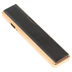 Зажигалка электронная с накладкой из натурального камня Соколиный глаз и с USB проводом для зарядки Stone Lighters варинант исполнения - 1 | Loft Concept в Ростове-на-Дону