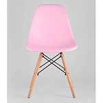 Пластиковый стул на ножках из массива бука Eames Pink варинант исполнения - 4 | Loft Concept в Ростове-на-Дону
