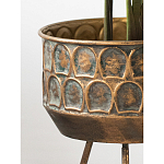 Железное кашпо Boston варинант исполнения - 8 | Loft Concept в Ростове-на-Дону