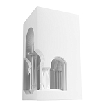 Встраиваемый в стену гипсовый светильник под покраску с арками и рельефными колоннами Antiquity Athena варинант исполнения - 4 | Loft Concept в Ростове-на-Дону