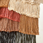 Текстильное Панно с бахромой варинант исполнения - 1 | Loft Concept в Ростове-на-Дону