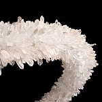 Люстра круглая с натуральным горным хрусталем Crystal Shimmer варинант исполнения - 5 | Loft Concept в Ростове-на-Дону