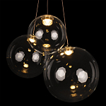 Подвесной светильник Ring прозрачное стекло варинант исполнения - 1 | Loft Concept в Ростове-на-Дону