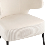 Современное мягкое кресло на металлических ножках Rakush Milk варинант исполнения - 6 | Loft Concept в Ростове-на-Дону