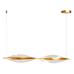 Люстра линейная с изогнутым плафоном Wave Line варинант исполнения - 2 | Loft Concept в Ростове-на-Дону