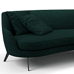 Мебельная ткань Шенилл темно-зеленый цвет 138 см T4-36 варинант исполнения - 5 | Loft Concept в Ростове-на-Дону