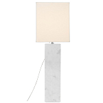 Настольная лампа на прямоугольном корпусе с тканевым абажуром One Piece Support варинант исполнения - 3 | Loft Concept в Ростове-на-Дону