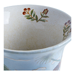 Ваза из фарфора с бронзовыми элементами Tropical Garden варинант исполнения - 3 | Loft Concept в Ростове-на-Дону