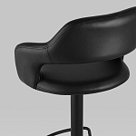 Барный стул черного цвета Strohach варинант исполнения - 6 | Loft Concept в Ростове-на-Дону