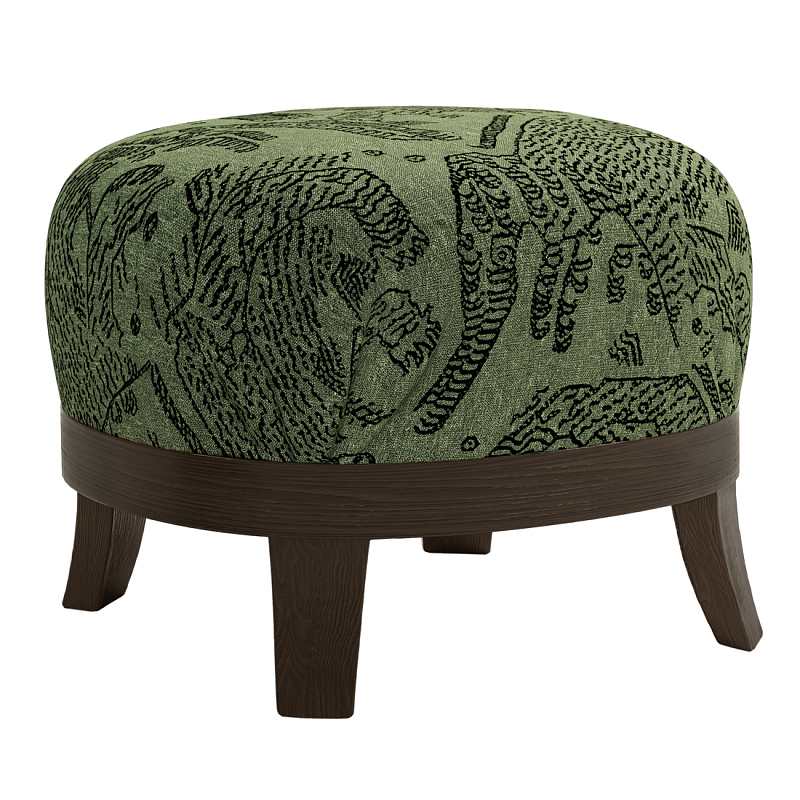 Пуф Turin Green Зеленый Коричневый в Ростове-на-Дону | Loft Concept 