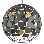 Люстра в форме сферы с декором из металлических квадратов Path to the Stars варинант исполнения - 2 | Loft Concept в Ростове-на-Дону