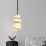 Подвесной светильник с фигурными плафонами Stone Triad варинант исполнения - 7 | Loft Concept в Ростове-на-Дону