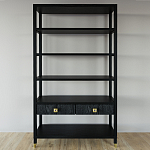 Стеллаж с двумя ящиками Elsa Dreams Black варинант исполнения - 4 | Loft Concept в Ростове-на-Дону