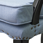 Кресло Aubrey Classical Armchair blue flax варинант исполнения - 4 | Loft Concept в Ростове-на-Дону