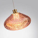 Подвесной светильник с прозрачным стеклянным плафоном округлой формы Effervia  варинант исполнения - 3 | Loft Concept в Ростове-на-Дону