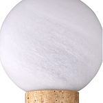 Бра цилиндрической формы с 2-мя плафонами белого цвета Marble Glow варинант исполнения - 4 | Loft Concept в Ростове-на-Дону