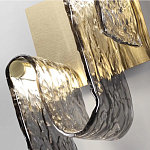 Бра волнистой формы из фактурного стекла Wave варинант исполнения - 4 | Loft Concept в Ростове-на-Дону