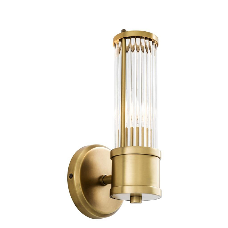  Wall Lamp Claridges Single Brass       -- | Loft Concept 