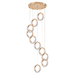 Люстра светодиодная Golden Shackle варинант исполнения - 4 | Loft Concept в Ростове-на-Дону