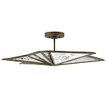 Потолочный светильник фигурный с состаренными зеркальными панелями Antique Mirror варинант исполнения - 2 | Loft Concept в Ростове-на-Дону