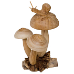 Статуэтка из дерева улитка Animals of the World варинант исполнения - 4 | Loft Concept в Ростове-на-Дону