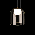 Подвесной светильник с цилиндрическим прозрачным стеклянным плафоном Grada Light варинант исполнения - 5 | Loft Concept в Ростове-на-Дону