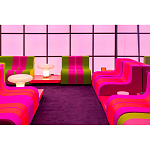 Дизайнерское кресло зеленое Poltronova Sofo Verosa Green Pink Armchair варинант исполнения - 12 | Loft Concept в Ростове-на-Дону