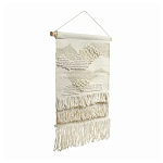 Панно из шерсти и хлопка с узором Beige Calista Serene варинант исполнения - 1 | Loft Concept в Ростове-на-Дону