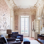 Обои ручная роспись Earlham Almost Mauve варинант исполнения - 2 | Loft Concept в Ростове-на-Дону