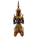 Декоративная статуэтка из бронзы Будда Bronze Kneeling Buddha варинант исполнения - 1 | Loft Concept в Ростове-на-Дону