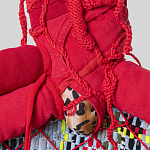 Настенный ковер разноцветный из одежды Heart варинант исполнения - 4 | Loft Concept в Ростове-на-Дону