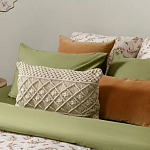 Чехол на подушку с макраме бежевого цвета Macrame варинант исполнения - 7 | Loft Concept в Ростове-на-Дону