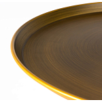 Столик журнальный металлический в форме перевернутого бокала Golden Glass варинант исполнения - 1 | Loft Concept в Ростове-на-Дону