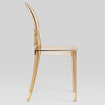 Прозрачный стул с янтарным оттенком LOUIS GHOST CHAIR варинант исполнения - 2 | Loft Concept в Ростове-на-Дону