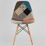 Стул с обивкой в технике пэчворк DSW варинант исполнения - 2 | Loft Concept в Ростове-на-Дону